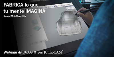 Webinar: Wacom + RhinoCAM – 27 de mayo, 2021