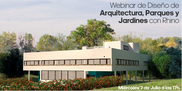 Webinar: Diseño de Arquitectura, Parques y Jardines con Rhino