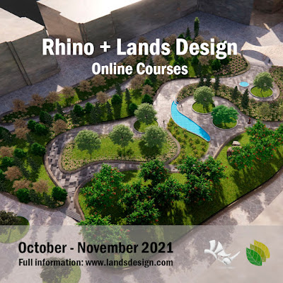 Course of Rhino + Lands Design by Asuni (Oct-Nov 2021)