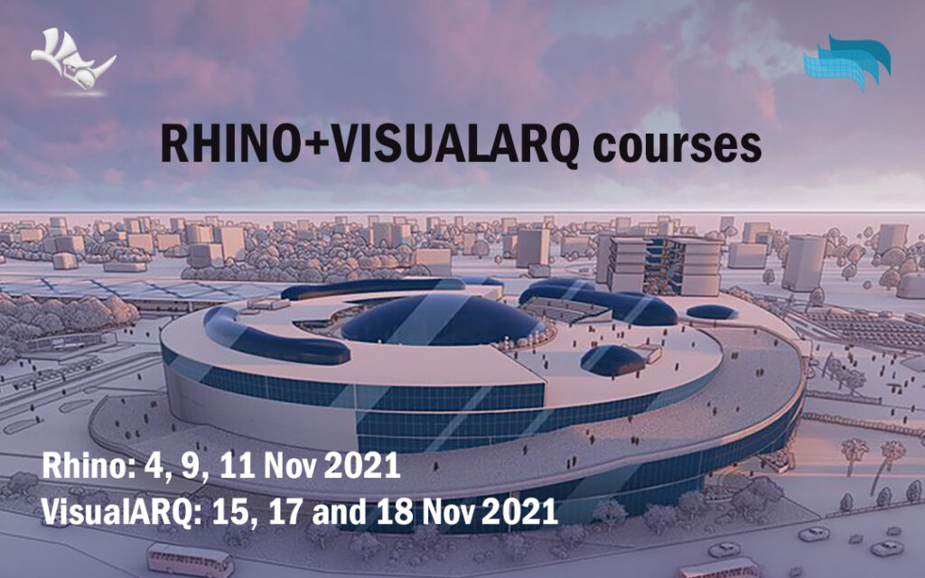 Curso de Rhino y VisualARQ en noviembre de 2021