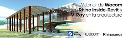 Webinar gratuito de icreatia: Wacom, Rhino.Inside Revit y V-Ray – 11 noviembre, 2021