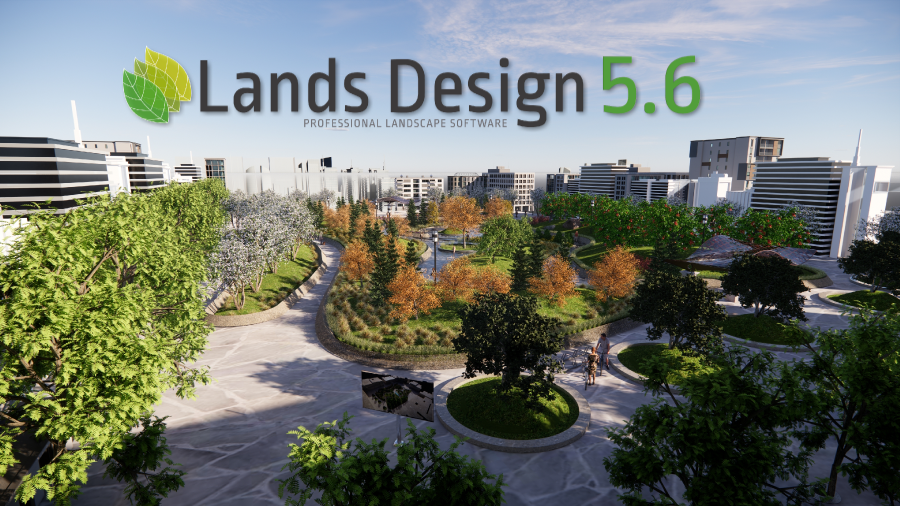 Lands Design 5.6 disponible, con 8000 especies de plantas y soporte IFC