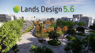 Lands Design 5.6 disponible con 8000 especies de plantas y soporte IFC