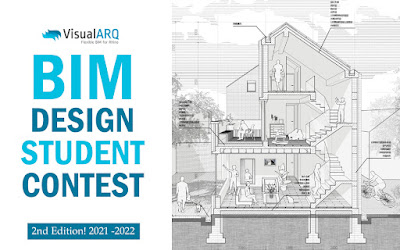 Concurso de diseño BIM de VisualARQ para estudiantes 2022