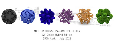 ControlMAD Master in Parametric Design, Spring Edition (April 18 – June 23, 2022)