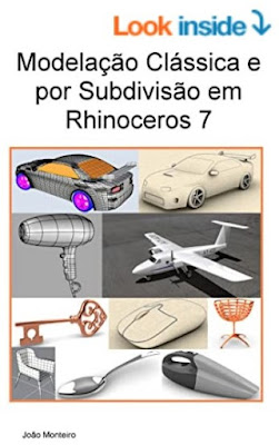 Nuevo libro de Rhino en portugués: “Modelação Clássica e por Subdivisão em Rhinoceros 7”