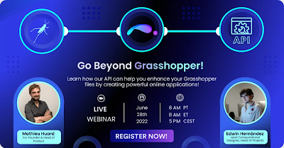 Live Webinar: Go Beyond Grasshopper with ShapeDiver’s API!