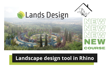 New online course with the Lands Design plugin for Rhino