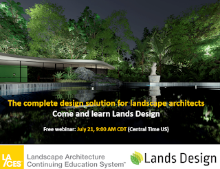 BIM and Landscape Modelling with Lands Design Software