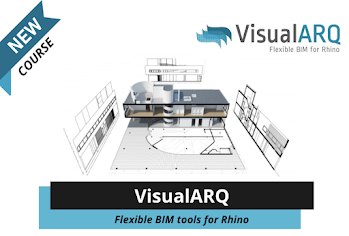 VisualARQ, herramientas Flexible BIM para Rhino – Nuevo curso online