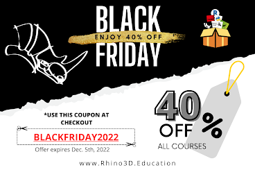 Rhino3D.Education Black Friday