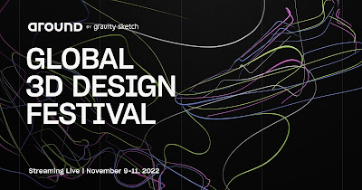 AROUND – global design festival by Gravity Sketch (Nov 9-12, 2022)