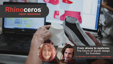 Rhino User Webinar: From shoes to system: The future of digital design for footwear, November 27 at 4 PM CEST