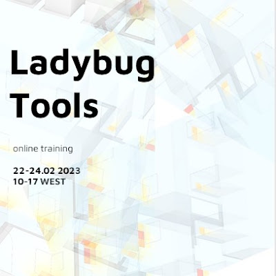 Ladybug Tools online training, February 22-24, by Dosta Tec