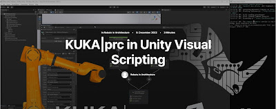 KUKA|prc en Unity Visual Scripting – Robots in Architecture