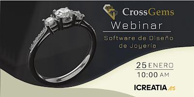 Webinar de Diseño de Joyas con Rhino y CrossGems