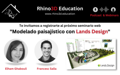 Seminario web «Modelado paisajístico con Lands Design»