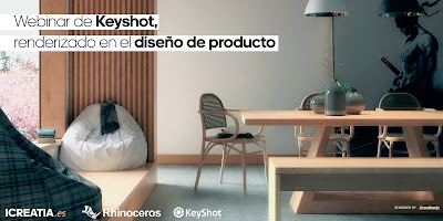 Webinar de Keyshot, renderizado en el diseño de producto