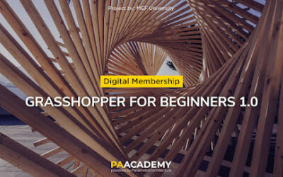 Grasshopper for Beginners workshop by Parametric Architecture – March 11-12