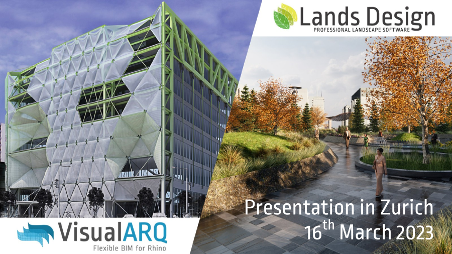 VisualARQ presentation in Zurich on March 16th