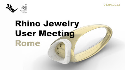 Rhino Jewelry User Meeting – April 1st, 2023 – Rome (Italy)