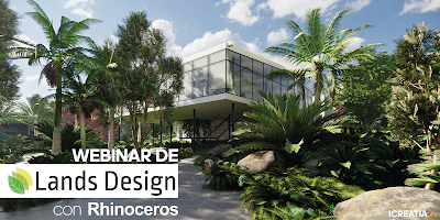 Webinar de Lands Design con Rhino por icreatia.es