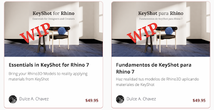 KeyShot for Rhino – Online in English and Spanish