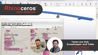 Rhino User Webinar – Tekla Live Link: Grasshopper and Tekla