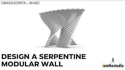 Cómo diseñar un muro modular serpentiforme