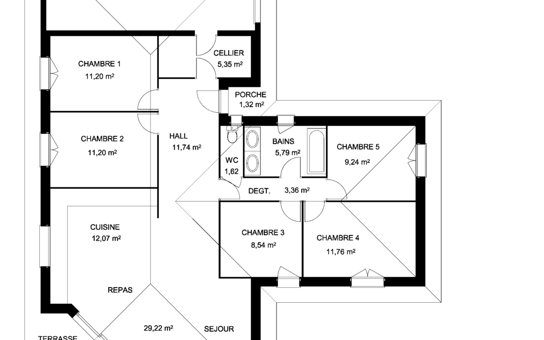 Use Plans2BIM AI for building modeling part of your landscape