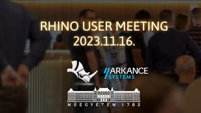 Rhino User Meeting in Budapest, November 16 2023