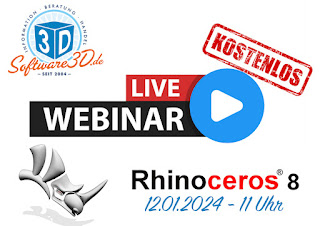 Live Webinar in German by software3D.de