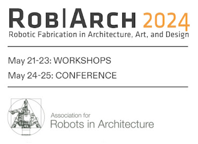 ROB|ARCH 2024 – Toronto (Canada) –  May 21-25, 2024