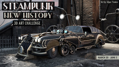 Steampunk: New History 3D Modeling Competition Launches on 3DModels.org