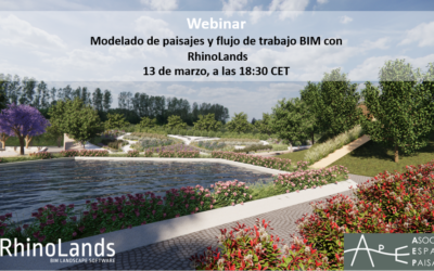 Webinar: Modelado de paisajes y flujo de trabajo BIM con RhinoLands