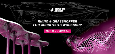 Free «How to Rhino» Workshop for Architects | May 27 to June 6, 2024