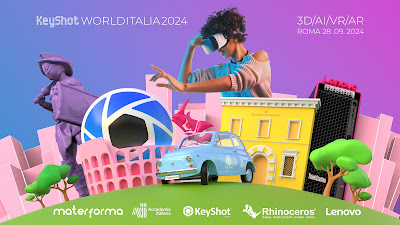 Rhino at Keyshot World Italia – Rome, 28 September 2024