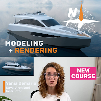 Yacht 3D Modeling with Rhino by Navalapp