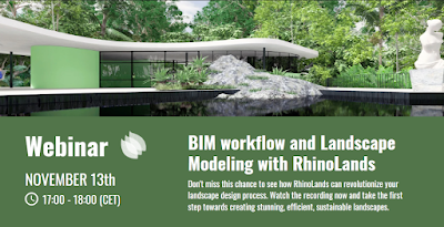 Discover RhinoLands – Advanced BIM Solutions for Landscape Architects