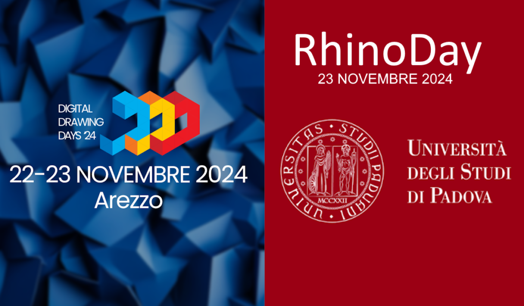 VisualARQ at Digital Drawing Days, and RhinoDay in Italy