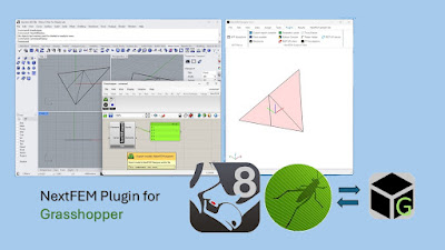 NextFEM-Link for Grasshopper now available – a new (free) tool for structural analysis