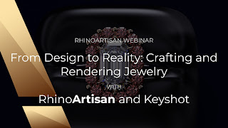 Seminario web: Creación y renderizado de joyas con RhinoArtisan y Keyshot