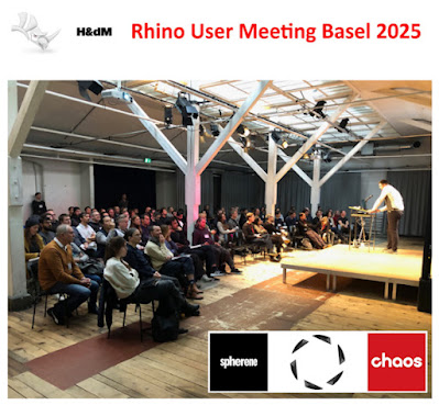Rhino User Meeting Basel 2025 (March 28)