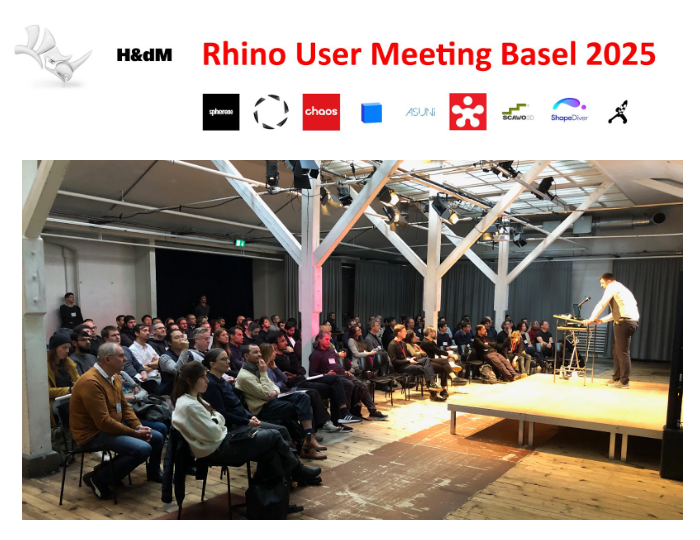 VisualARQ at the Rhino User Meeting Basel