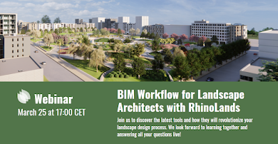 BIM Workflow for Landscape Architects with RhinoLands