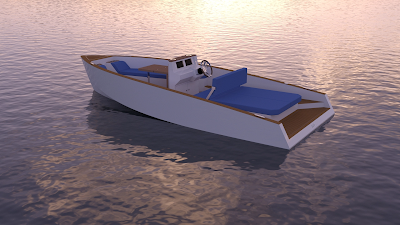 Motorboat Design course in Rhino by Sabit