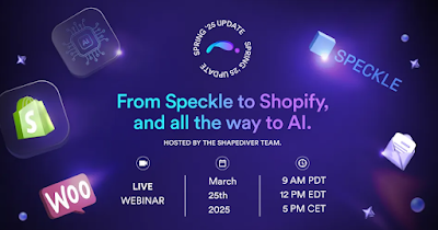 ShapeDiver Spring ’25 Update | Live Webinar