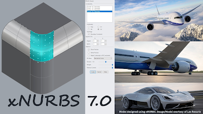 xNURBS Rhino Plugin V7.0 Released