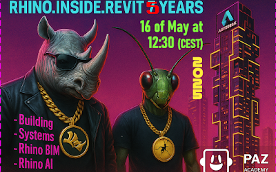 Rhino.Inside Revit 5 Years PAZ Webinar