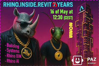Rhino.Inside Revit 5 Years PAZ Webinar